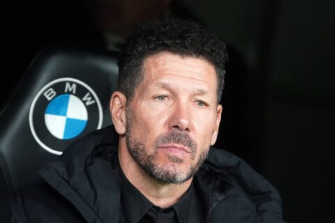 Ο Ντιέγκο Σιμεόνε στον πάγκο της Ατλέτικο