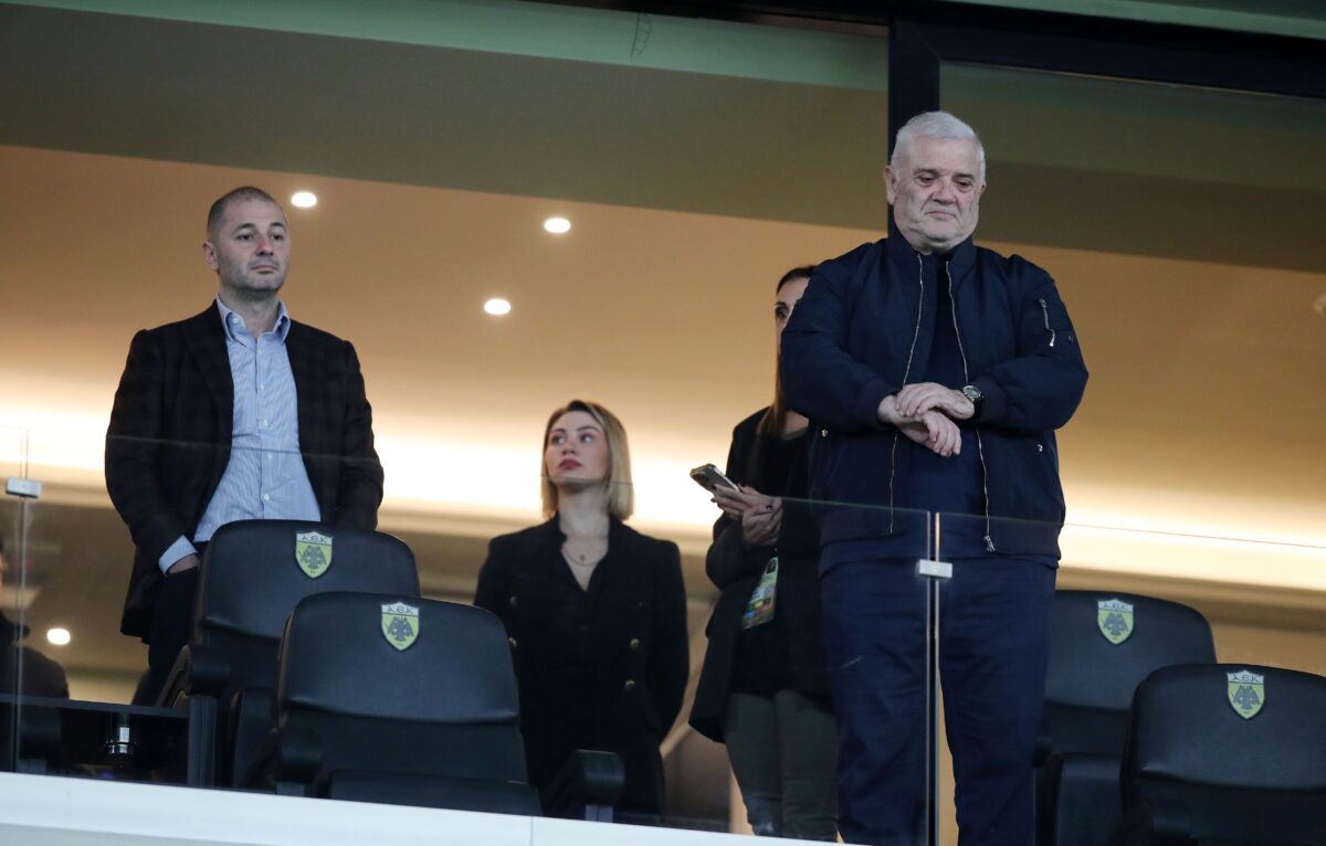 Ο Δημήτρης και ο Γιώργος Μελισσανίδης