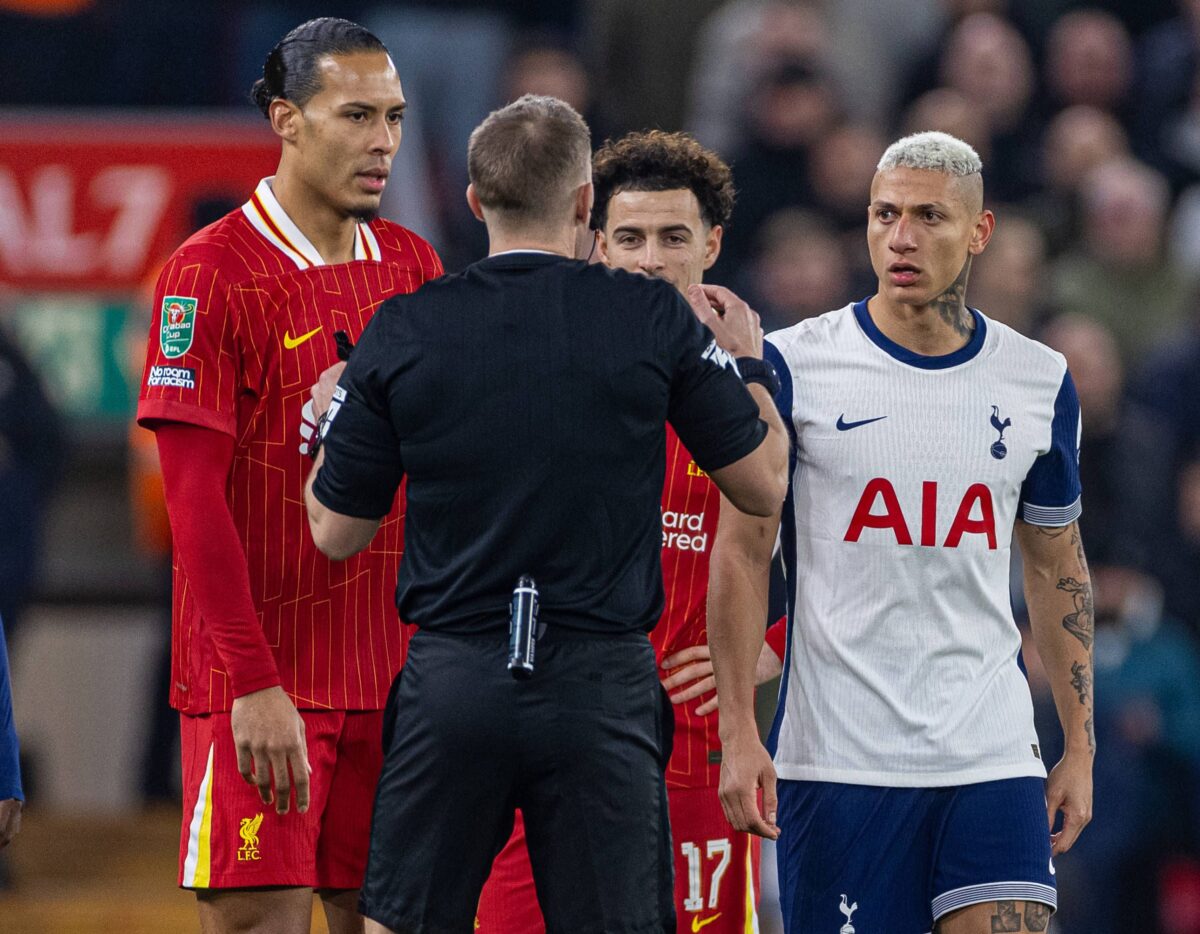 Ο Βέρτζιλ Φαν Ντάικ με τον Ριτσάρλισον