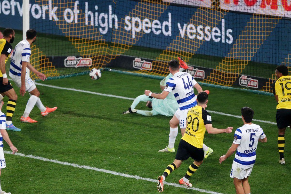 Το «χρυσό» γκολ του Μάνταλου στο 90+4′ που έδωσε τη νίκη στην ΑΕΚ (vid)