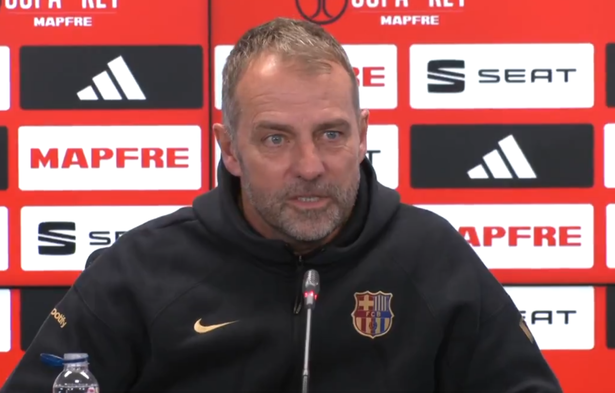 Ο τεχνικός της Μπαρτσελόνα, Χάνσι Φλικ