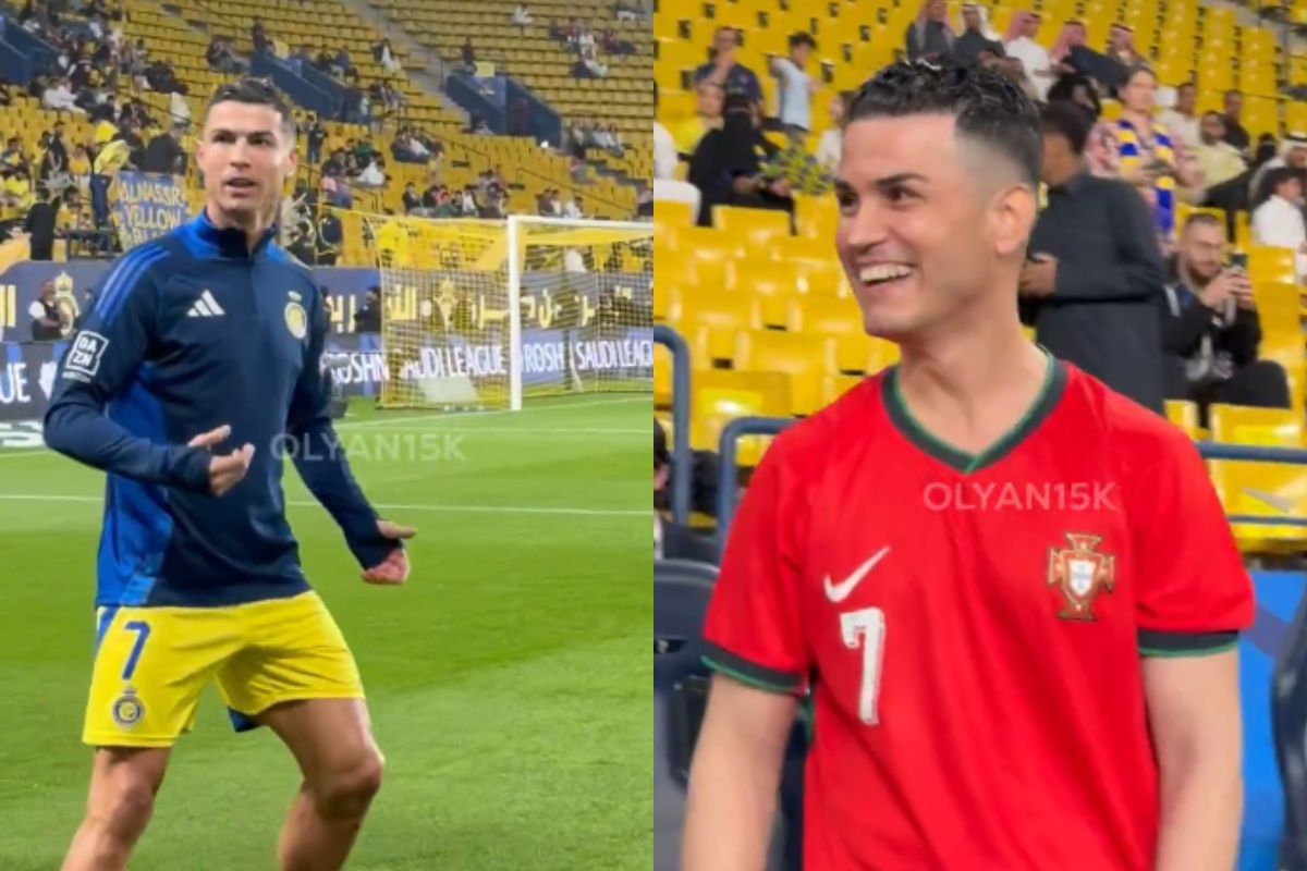 Ο Κριστιάνο Ρονάλντο την… είπε στον σωσία του: «Δεν μου μοιάζεις, είσαι πολύ άσχημος» (vid)