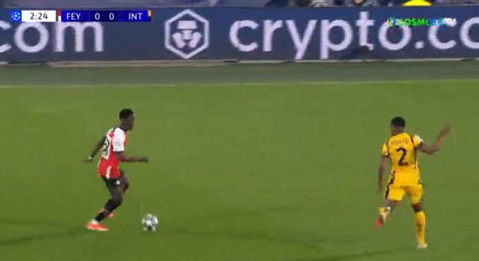 Τα highlights από την αναμέτρηση Φέγενορντ – Ίντερ 0-2