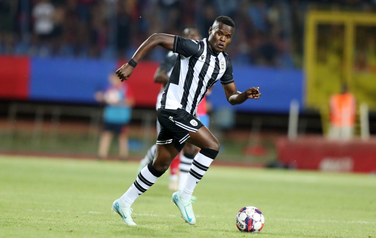 Αλί Σαμάτα με τη φανέλα του ΠΑΟΚ