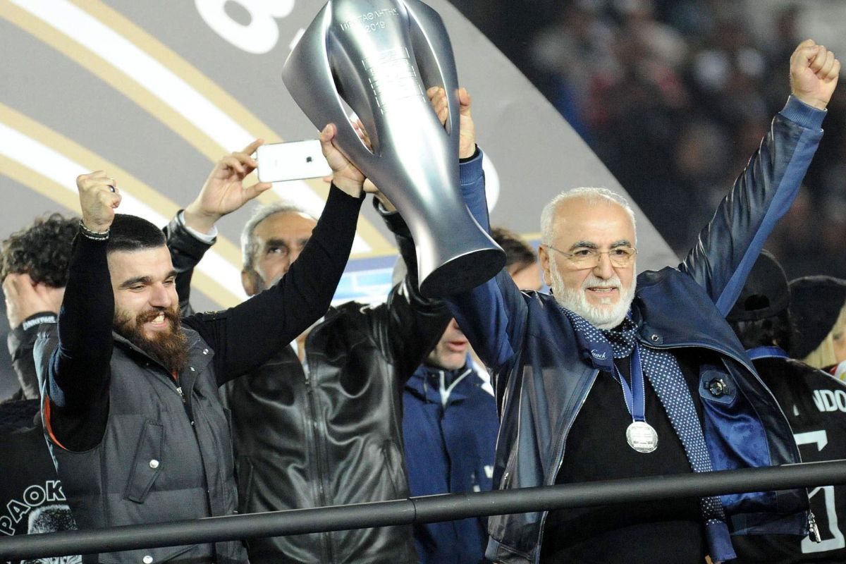 Ο Ιβάν Σαββίδης με τον γιο του