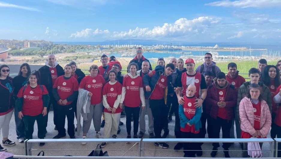 H One Team του Ολυμπιακού επισκέφθηκε το Κέντρο Πολιτισμού «Σταύρος Νιάρχος»!