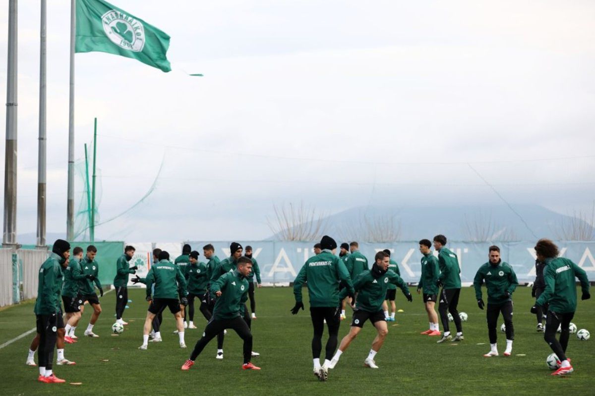 Παναθηναϊκός: Με τον Φύσσα παρόντα και χωρίς προβλήματα η προπόνηση πριν τη Φιορεντίνα (vid)