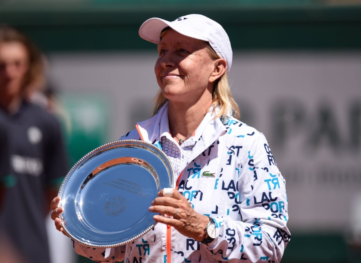 Ναβρατίλοβα - Τραμπ