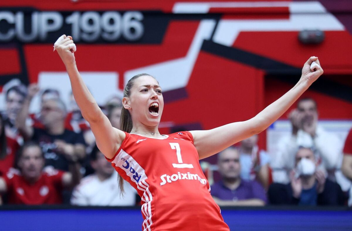 Ο Ολυμπιακός «σκούπισε» τον ΠΑΟΚ και κατέκτησε το πρωτάθλημα της Volleyleague γυναικών