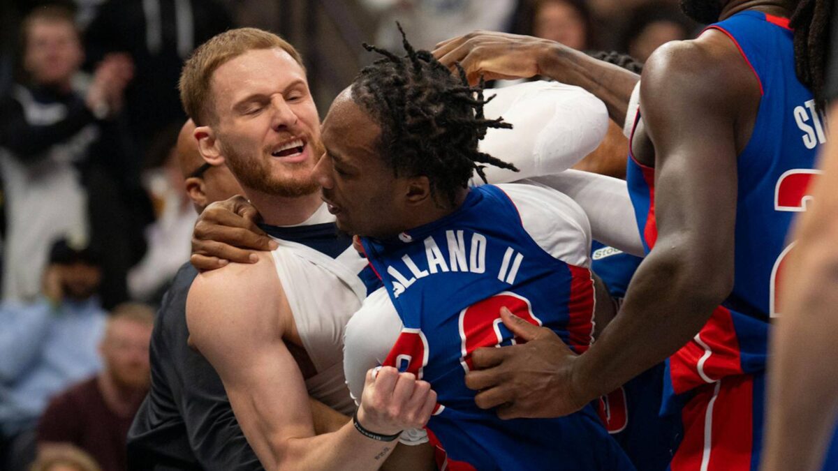 Το NBA τιμώρησε τους εμπλεκόμενους στο… ξύλο του Τίμπεργουλβς – Πίστονς