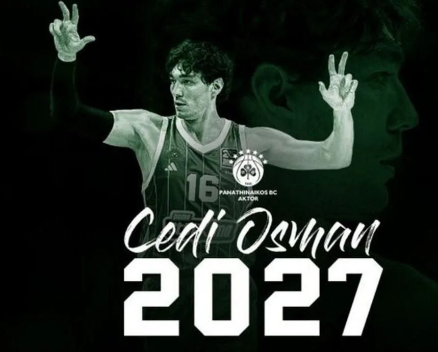 Επίσημο: Ο Τσεντί Οσμάν συνεχίζει στον Παναθηναϊκό έως το 2027 – Η ανακοίνωση του συλλόγου (vid)