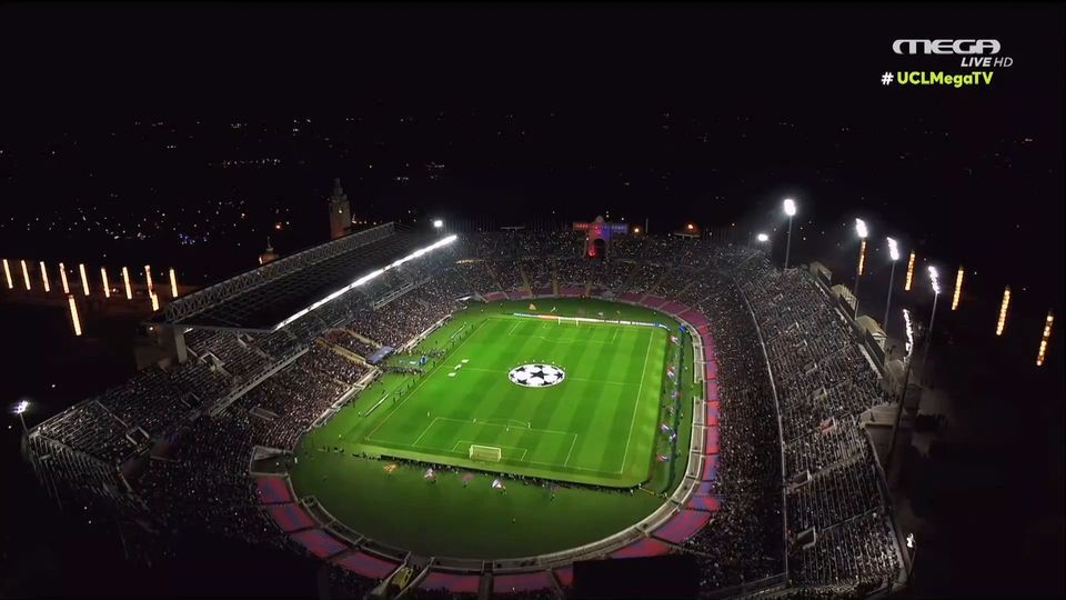 Μπαρτσελόνα – Ντόρτμουντ: Απίθανη ατμόσφαιρα στο κατάμεστο «Μονζουίκ»