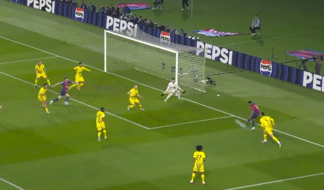 Μπαρτσελόνα – Ντόρτμουντ: Διαδοχικές ευκαιρίες του Γιαμάλ