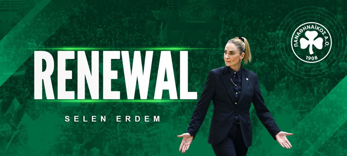 Ανανέωσε με τον Παναθηναϊκό η Σελέν Ερντέμ – Μέχρι το 2027 στο τριφύλλι η Τουρκάλα προπονήτρια