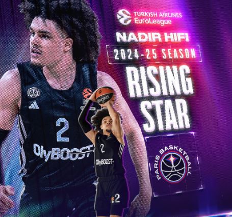 Ο Ναντίρ Ιφί αναδείχθηκε Rising Star της Euroleague