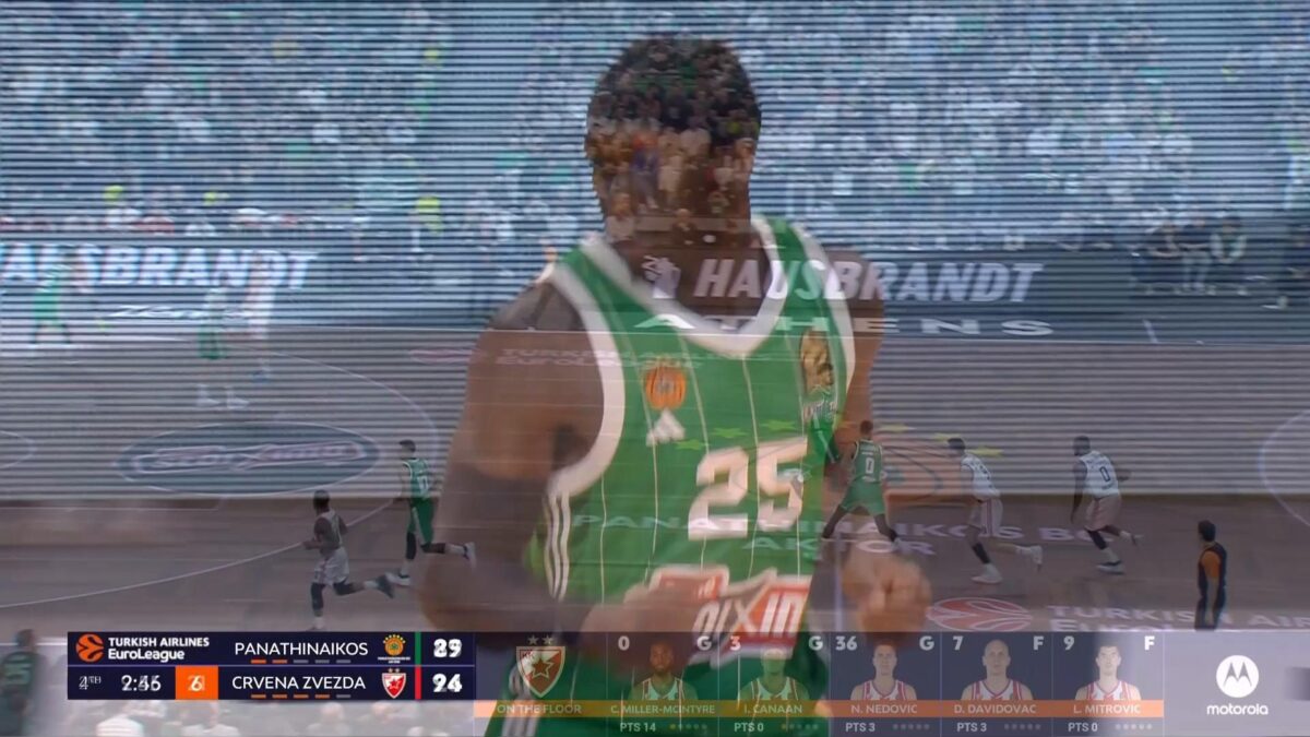 Τα Top 10 Plays του Παναθηναϊκού στο 111-104 επί του Ερυθρού Αστέρα