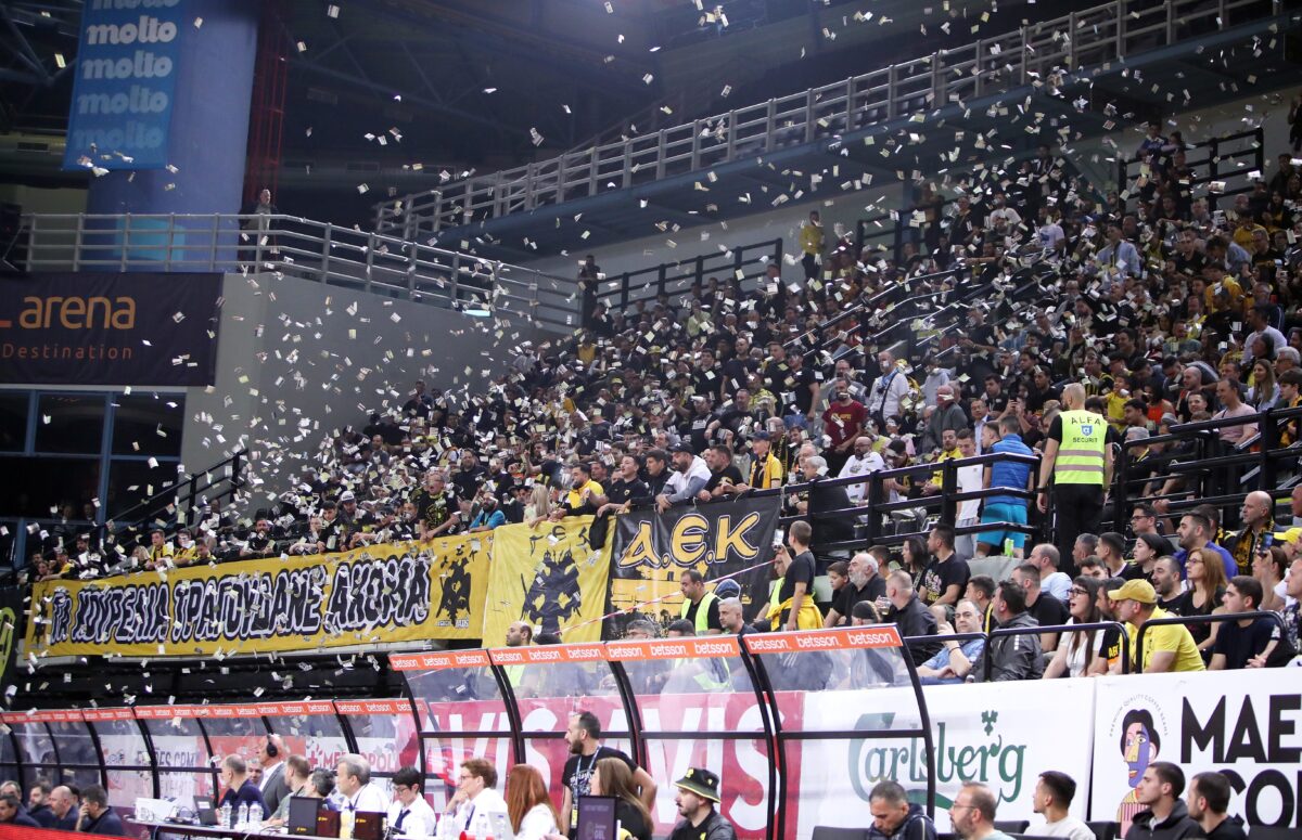Η ΑΕΚ ανακοίνωσε γενική είσοδο 10 ευρώ για τον μικρό τελικό με τον Προμηθέα