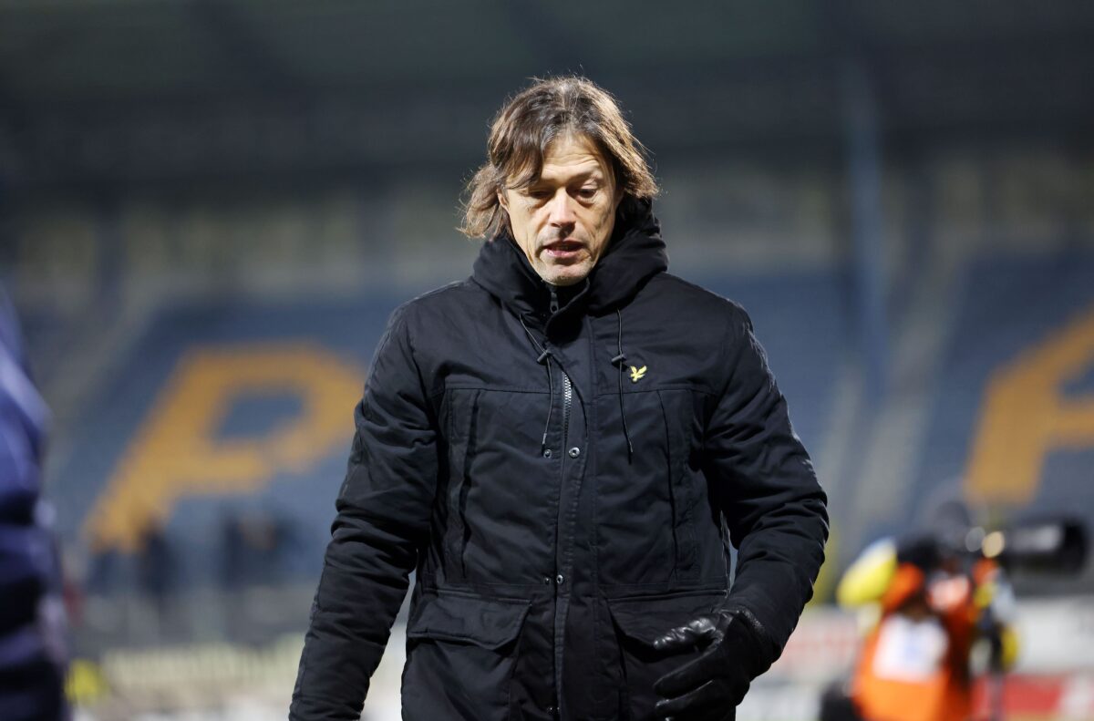 Ο Ματίας Αλμέιδα μετά τον αγώνα της ΑΕΚ με τον Asteras AKTOR