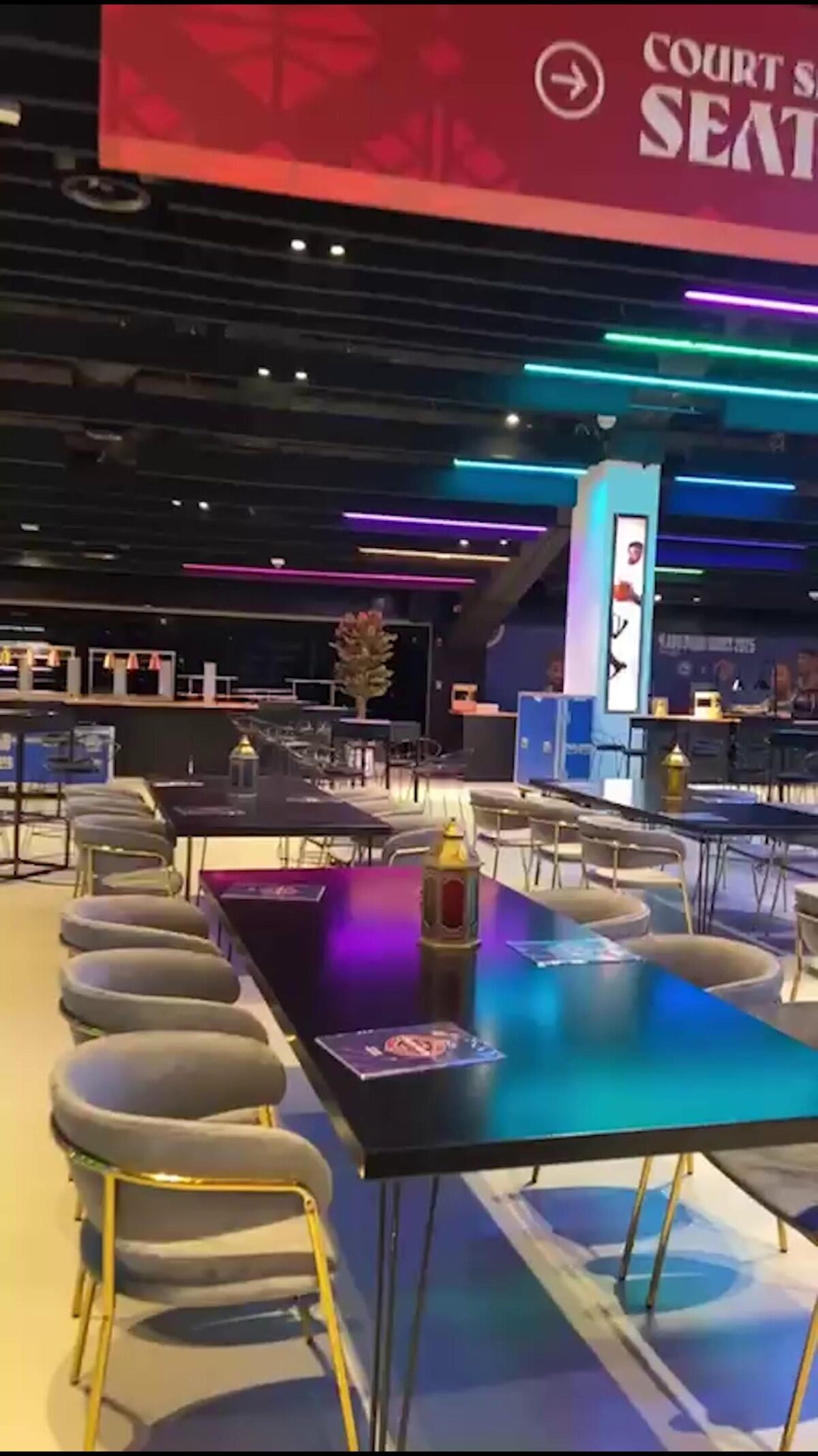 Το εντυπωσιακό lounge στην Etihad Arena
