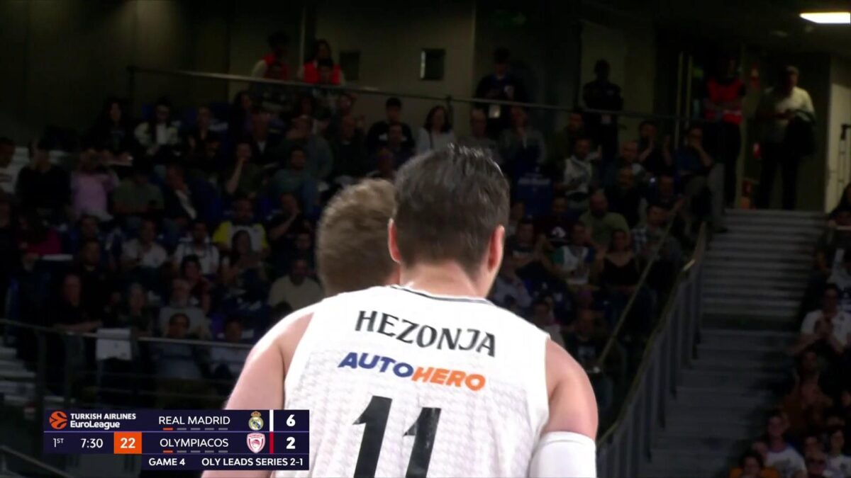 Ρεάλ – Ολυμπιακός 84-86: Οι 21 πόντοι του Χεζόνια στην αναμέτρηση