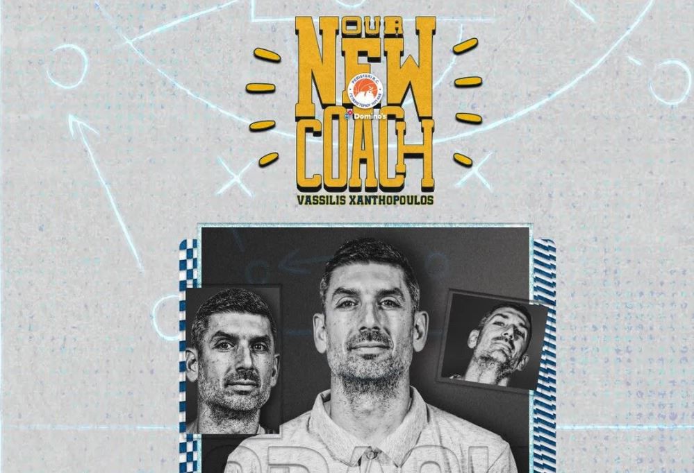 Ο Ξανθόπουλος στο «τιμόνι» του Περιστερίου για τη νέα σεζόν