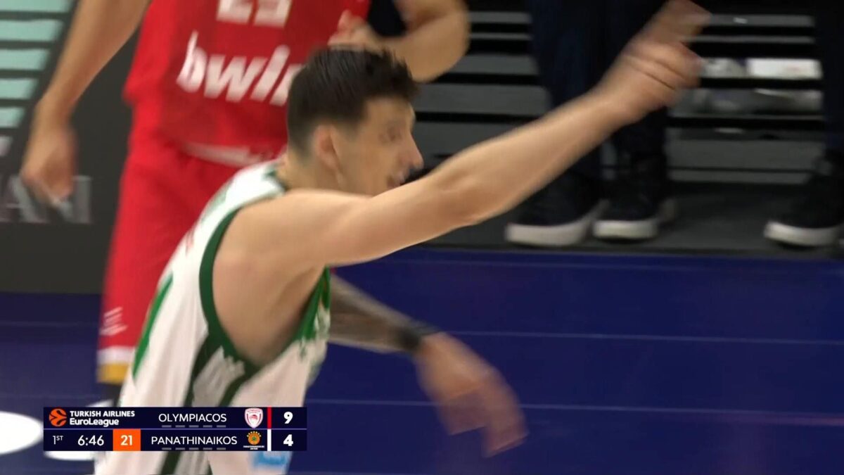 O… κανονικός Βεζένκοφ εμφανίστηκε, με 23 πόντους απέναντι στον Παναθηναϊκό στον μικρό τελικό του Final 4