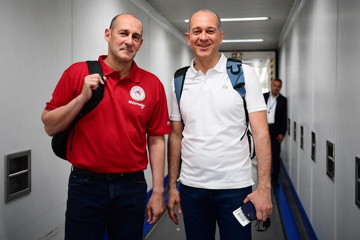 Ολυμπιακός: Με Αγγελόπουλους το τσάρτερ για Άμπου Ντάμπι (pic)