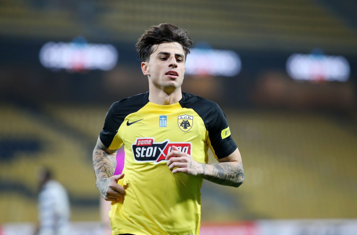 Ο Λάζαρος Ρότα με την ΑΕΚ