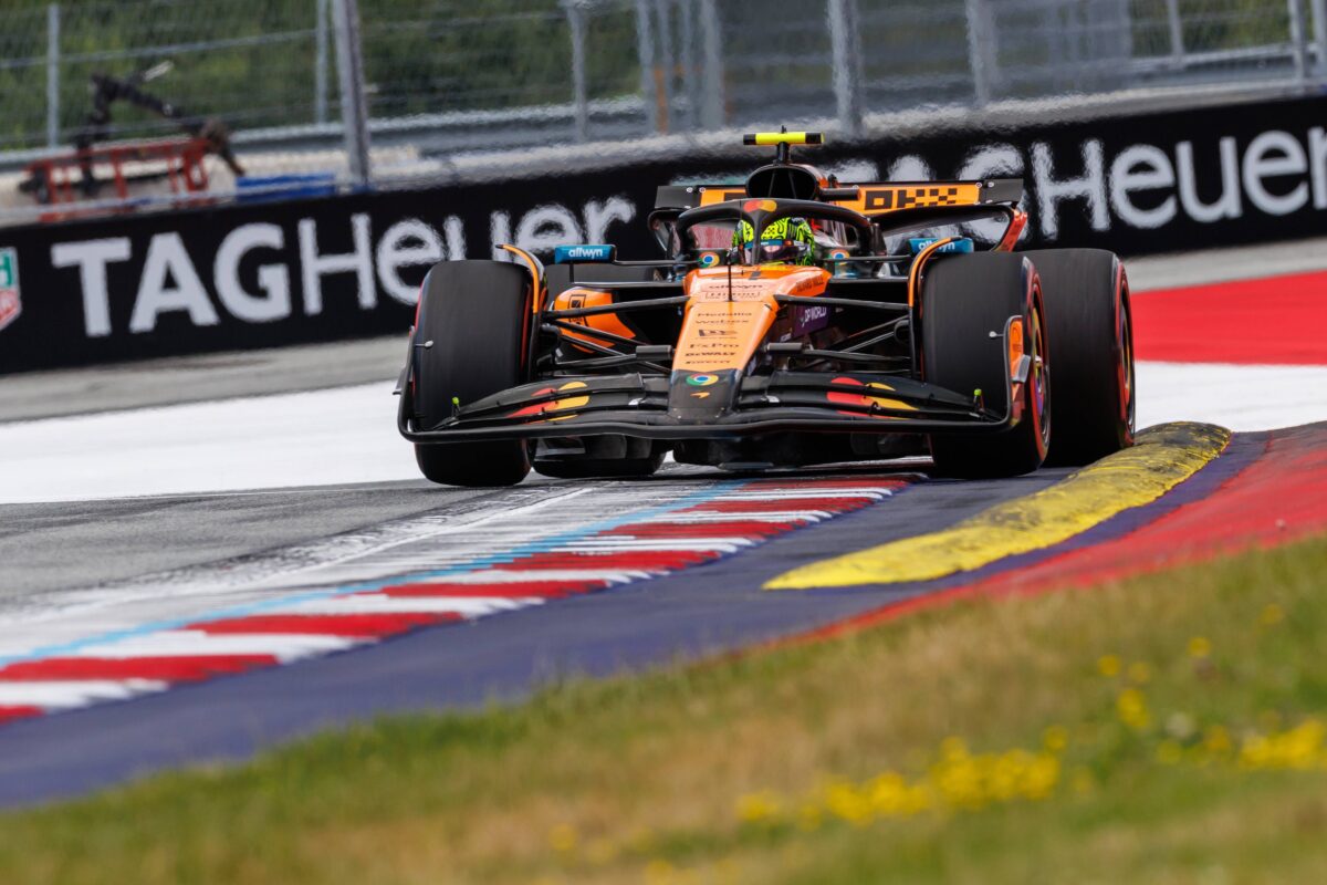 Στην πολ ποζίσιον της Αυστρίας ο Νόρις με μισό δευτερόλεπτο από τον Λεκλέρ