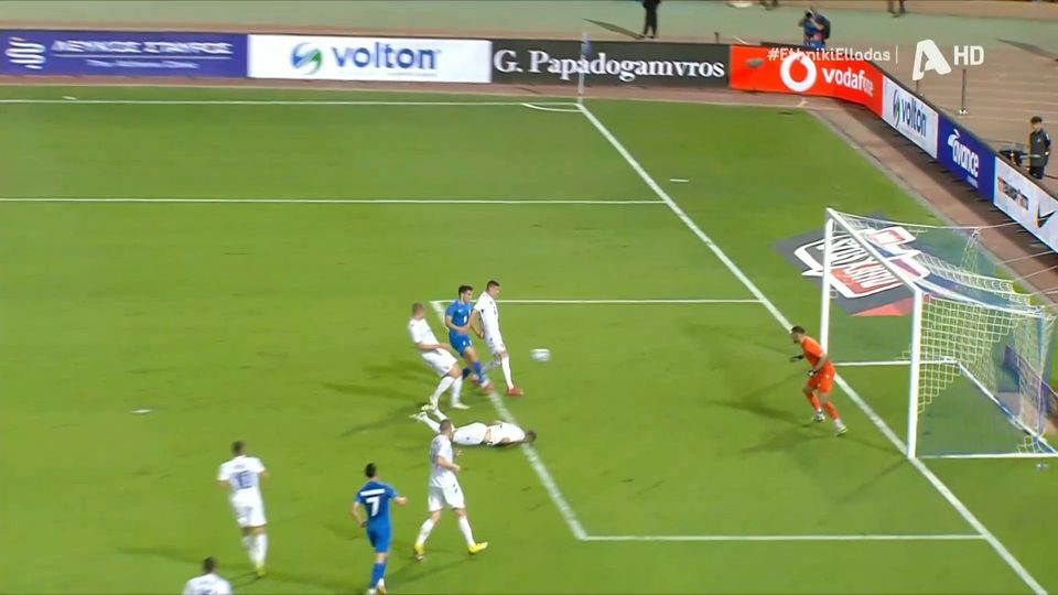 Το 4-1 για την Εθνική με αυτογκόλ του Χρνάτσαρ (vid)