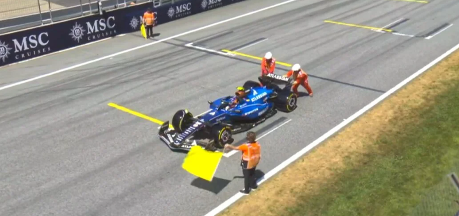 Φωτιά στο μονοθέσιο του Σάινθ καθυστέρησε την εκκίνηση του GP της Αυστρίας (vid)