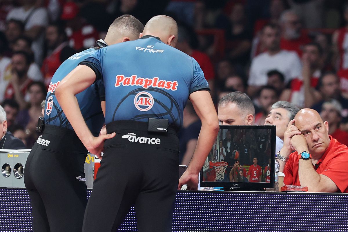 Οι διαιτητές του Παναθηναϊκός – Ολυμπιακός στον τρίτο τελικό του ΟΑΚΑ