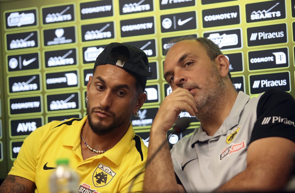 Περέιρα: «Έχουμε την ίδια δίψα για πρόκριση, μ’ αυτή του κόσμου της ΑΕΚ»