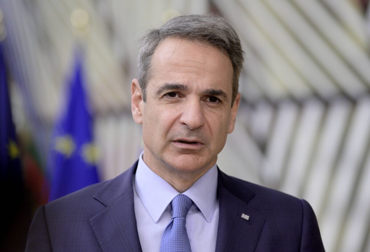 O πρωθυπουργός, Κυριάκος Μητσοτάκης