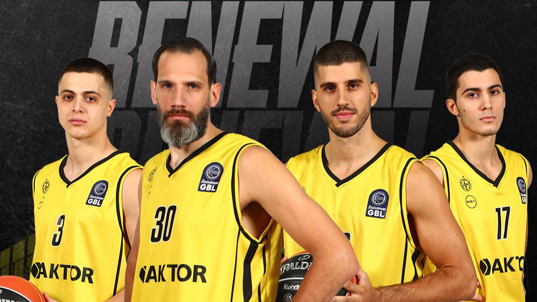 Τετραπλή ανανέωση στο Μαρούσι με Γιαννόπουλο, Καρακώστα, Ιορδάνου και Νικολαΐδη