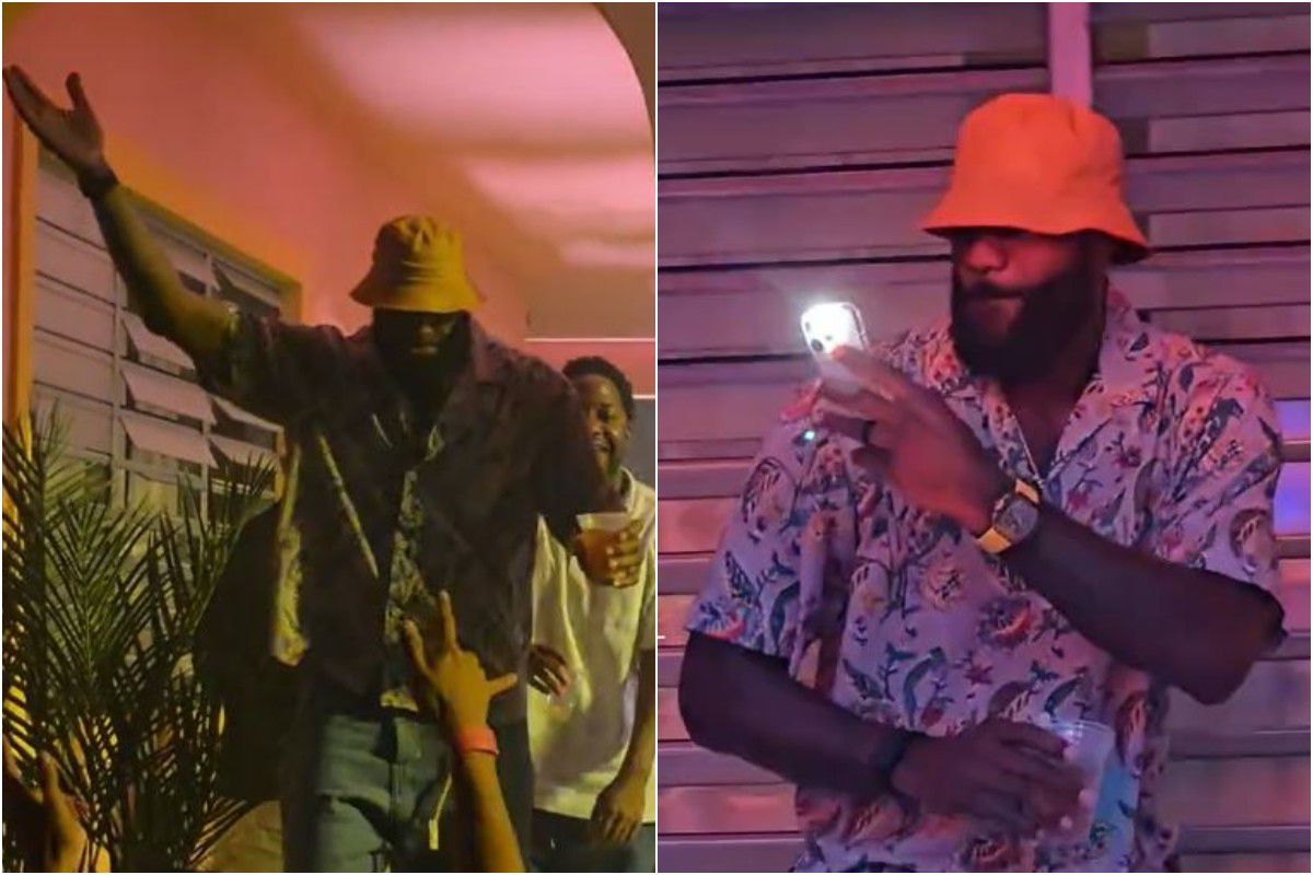 Ο ξέφρενος χορός του ΛεΜπρόν με τον Bad Bunny στο Πουέρτο Ρίκο που έγινε viral (vid)