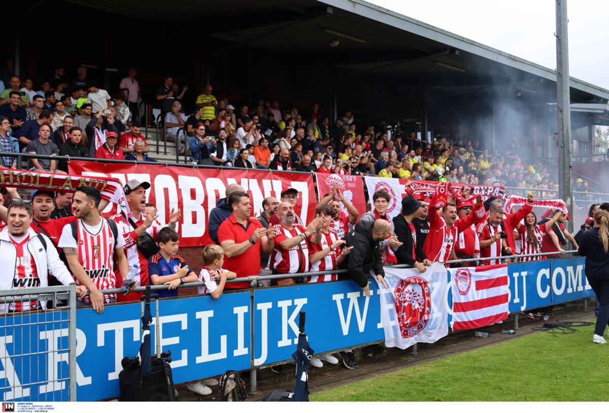 Με κόσμο στην Ολλανδία o Oλυμπιακός, «ντεμπούτο» της εκτός έδρας εμφάνισης, το περιβραχιόνιο στον Μασούρα και το πρώτο γκολ του Γιαζίτσι