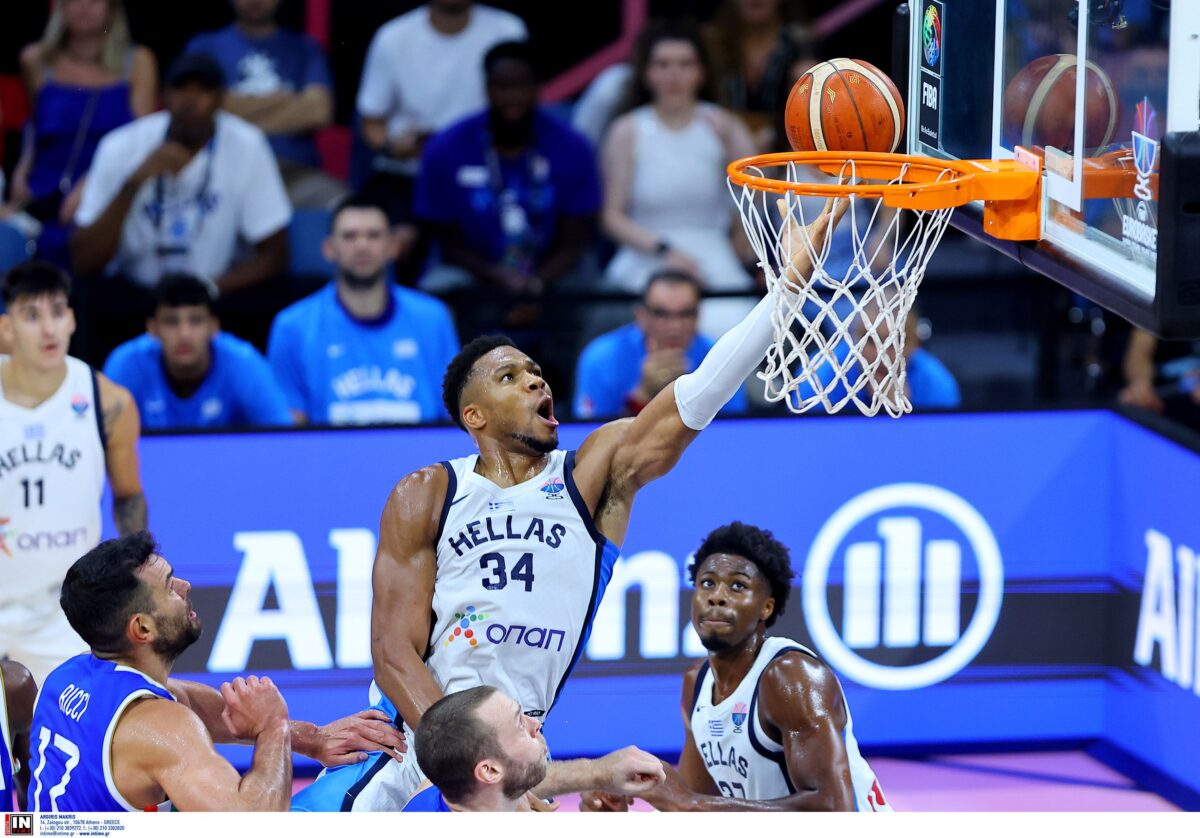 Ο Αντετοκούνμπο απογειώνει την Εθνική ομάδα που νιώθει ασφάλεια από την άμυνα