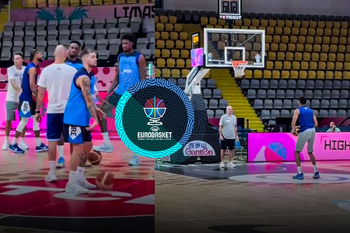Το Sportal στην προπόνηση της Εθνικής, λίγες ώρες πριν την πρεμιέρα με την Ιταλία (vids)