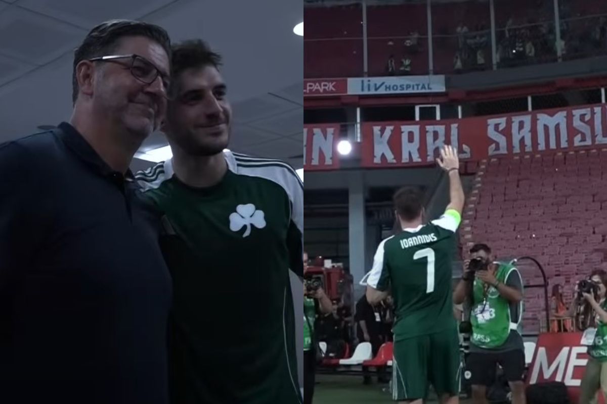 Το last dance του Φώτη Ιωαννίδη με τη φανέλα του Παναθηναϊκού (vid)