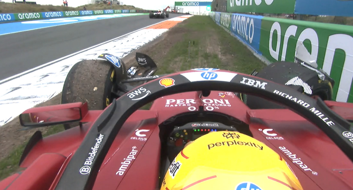 Εγκατέλειψε ο Χάμιλτον στο GP της Ολλανδίας μετά από πρόσκρουση στον τοίχο (vid)