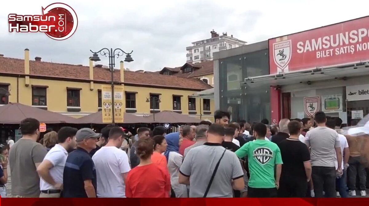 Ουρές από τους φίλους της Σάμσουνσπορ για ένα εισιτήριο – Ο λόγος που μαύρισαν τα καθίσματα στο γήπεδο των Τούρκων (vids)