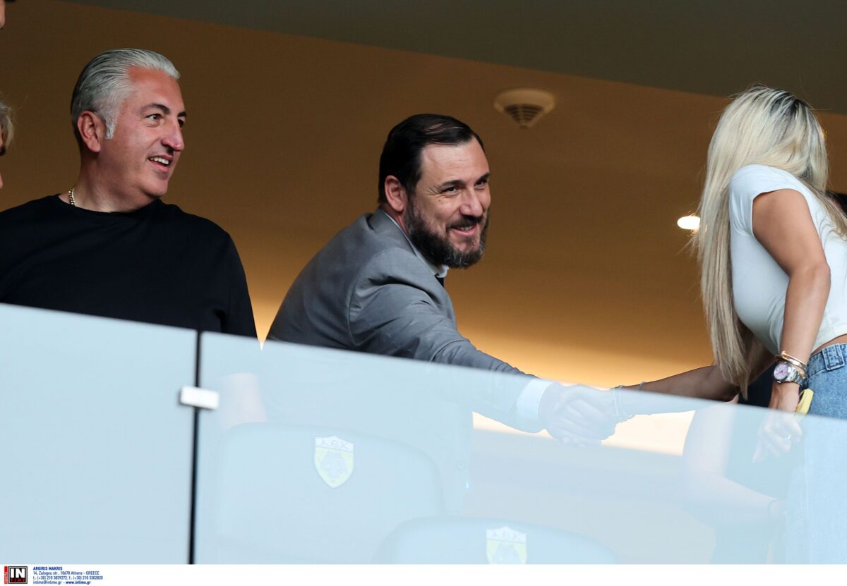 Συνάντηση Μπούση – Λυσάνδρου στα επίσημα της Opap Arena