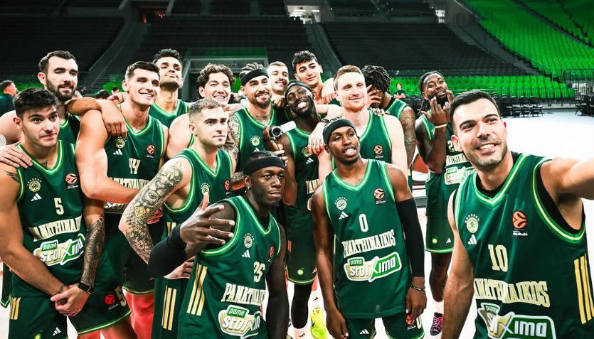 Πόζαραν και φωτογραφήθηκαν με τις καινούργιες τους φανέλες οι παίκτες του Παναθηναϊκού (vid, pics)