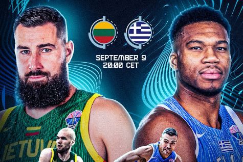 Eurobasket 2025: Αυτοί είναι οι διαιτητές για τον αγώνα Λιθουανία – Ελλάδα