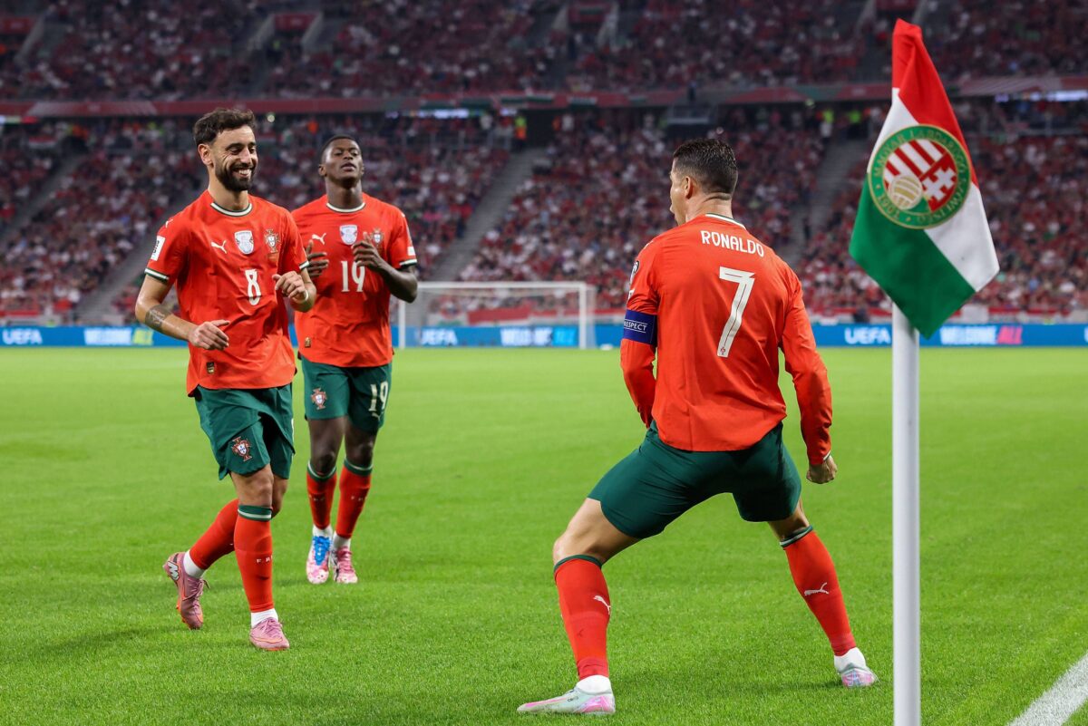 O Μπρούνο Φερνάντες αποθεώνει τον Κριστιάνο Ρονάλντο: «Όταν υπάρχει πίεση, αυτός εμφανίζεται πάντα»