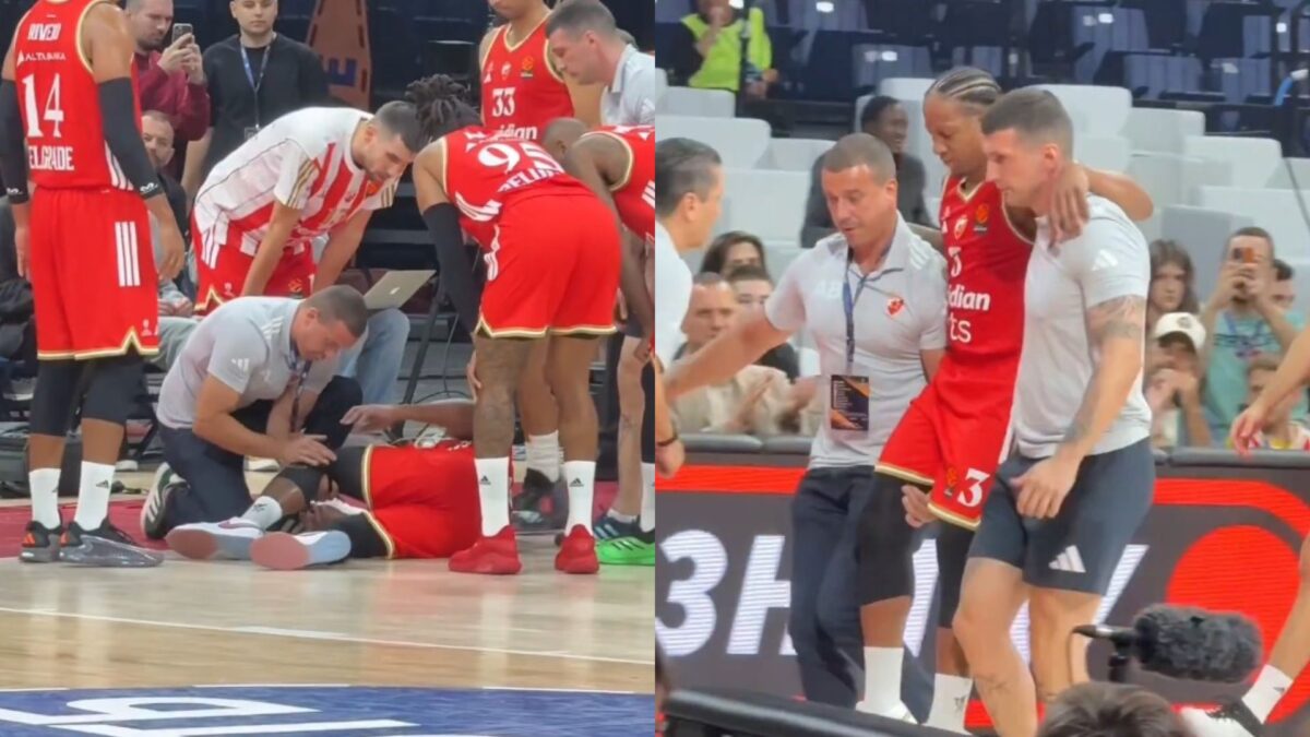 Συναγερμός στον Ερυθρό Αστέρα με τον τραυματισμό του Κάνααν – Αποχώρησε υποβασταζόμενος από το παρκέ (vid)