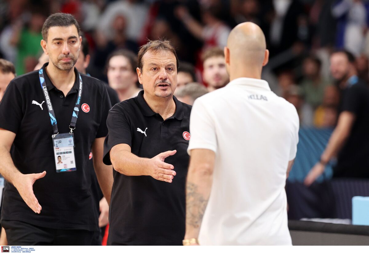 Η χειραψία Βασίλη Σπανούλη – Εργκίν Αταμάν (pic)
