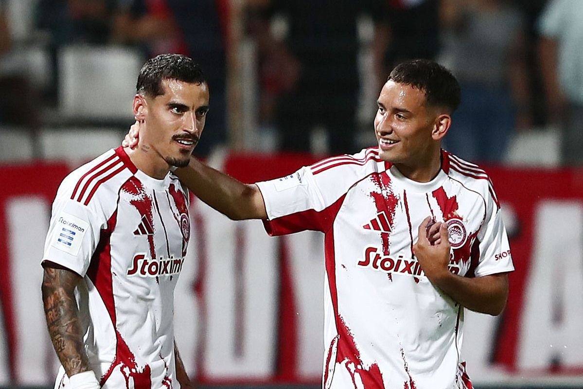 Ο Τσικίνιο και ο Έσε στο Βόλος - Ολυμπιακός