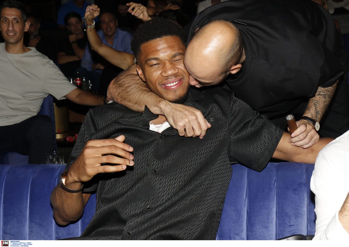 Εθνική Ελλάδας: Γλέντι μέχρι πρωίας για το χάλκινο μετάλλιο στο EuroBasket 2025 (pics)